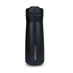 Briiton Hybec 600ml Hot & Cold Water Bottle | BPA-Free Stainless Steel | 24-Hour Insulation | Leak-Proof Design | Easy to Clean|Easy to Carry | Rust & Leak Proof | Tea | Coffee | Office| Gym